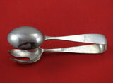 Old Newbury by Old Newbury Crafters ONC Sterling Silver  Ice Tongs 6" Serving