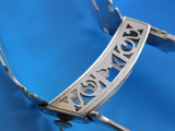 Corinthian Shiebler-style Sterling Silver Asparagus Serving Tongs Large 12"