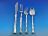 Mandarin by Towle Sterling Silver Flatware Set for 8 Service 49 pcs Bamboo