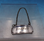 Silverplate Liquor Label Brandy #6870