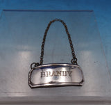 Silverplate Liquor Label Brandy #6870