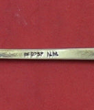 Norwegian Sterling Silver Coffee Spoon & Tongs 13-pc Set in Original Box Enamel