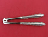 Repousse by Kirk Sterling Silver Garlic Press HH with Stainless 6 1/4" Heirloom