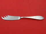 Jefferson Hand Hammered by Lunt Sterling Silver Cheese Knife AS with Four Prongs