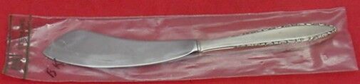 Lace Point by Lunt Sterling Silver Master Butter 6 7/8" HH New 6 7/8"