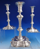 Trifid by James Robinson Sterling Silver Candlestick Group of 4 92.8 ozt (#8694)