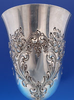 Champlain by Frank Whiting Sterling Silver Goblet Hand Chased 44 6 1/2" #4350-2