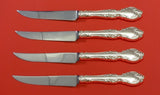 Melrose by Gorham Sterling Silver Steak Knife Set 4pc HHWS Custom Made 8 1/2"