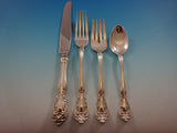 Chateau Rose by Alvin Sterling Silver Flatware Set For 8 Service 38 Pieces