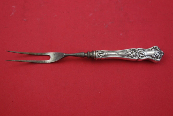 Edgewood by International Sterling Silver Steak Carving Fork 8 5/8" Serving