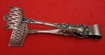 Meadow Rose by Wallace Sterling Silver Toast Tong Pierced 5 3/4" Serving Vintage