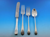 Covington Hammered by Gorham Sterling Silver Flatware Set 12 Service 165 pcs