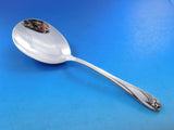 Daffodil by 1847 Rogers Bros Silverplate Serving Spoon Set of 4 pcs 8 3/8" Ovoid