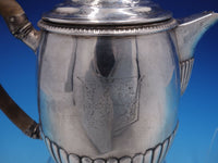 Thomas & Joseph Guest & Joseph Craddock Georgian English Silver Tea Pot (#4250)