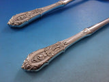 Rose Point by Wallace Sterling Silver Salad Serving Set Pierced Custom 11"
