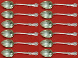 English King by Tiffany Sterling Silver Grapefruit Sp Custom Set 12 pcs Fluted