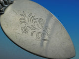 Acorn by Georg Jensen Sterling Silver Pie Server Large Flowers 10 1/2"