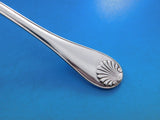 Filet Coquille Shell by Aucoc French 950 Silver Flatware Set Service in Chest