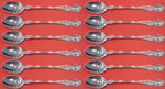 Violet by Wallace Sterling Silver Iced Tea Spoon Set 12 pieces 7"