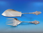 Italian by Tiffany & Co. Sterling Silver Fish Serving Set 2pc Brite-Cut