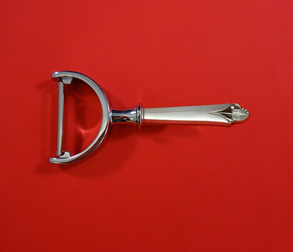Woodlily by Frank Smith Sterling Silver Vegetable Peeler HHWS Custom Made 6"
