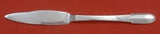 Beaded by Georg Jensen Sterling Silver Fish Knife Flat Handle All Sterling 8"