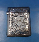 Minshull and Latimer English Victorian Sterling Silver Stamp Holder (#6548)
