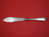 Austrian Sterling by Unknown Sterling Silver Fish Knife HH AS brite-cut 8 1/4"