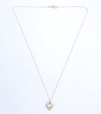 14k Yellow Gold Heart Locket Pendant Small and Plain Jewelry (#J6230)