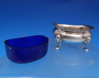 Barker Ellis Silver Co English Estate Sterling Silver Salt Dip w/ Liner (#8322)