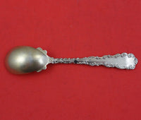 Waverly by Wallace Sterling Silver Egg Spoon Gold Washed 5" Heirloom Silverware