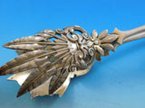 Brite-Cut by Unknown Sterling Silver Ice Tong 9 1/4" w/Fancy Cast Tines 1869