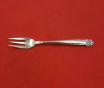 Silver Poppy by Lunt Sterling Silver Cocktail Fork 5 5/8" Heirloom Silverware