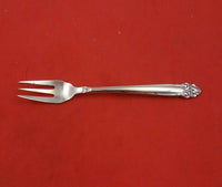 Silver Poppy by Lunt Sterling Silver Cocktail Fork 5 5/8" Heirloom Silverware