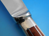 Talisman Sienna Brown by Christofle Silverplate Dinner Knife 9 3/4" France