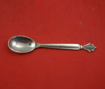 Acanthus by Georg Jensen Sterling Silver Condiment Spoon Ovoid 5" Serving