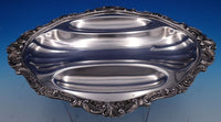 Grande Baroque by Wallace Silverplate 3-part Celery Relish Dish 13 1/2" (#7829)