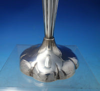 D R Sterling Co Sterling Silver Candlestick Pair Bright-Cut 10" #686 (#5813)