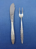 Lace Point by Lunt Sterling Silver Flatware Set for 12 Service 51 Pieces