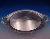 Russian 84 Silver Assay A. Yashinkov Tea Tray Handles Leaves Acorns Vines #8573
