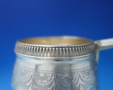 Bright-Cut Gorham Sterling Silver Drinking Cup #513 3 7/8" x 4 1/4" (#6266)