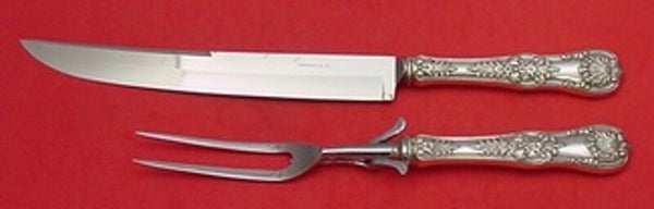 English King by Tiffany and Co Sterling Silver Roast Carving Set 2-Piece HH WS