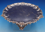 A. Benson & A. Henry Benson English Victorian Sterling Silver Salver Tray #8426