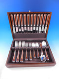 Talisman Sienna Brown Christofle Silverplate Flatware Service Set 60 pcs Dinner