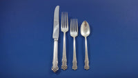 English Shell by Lunt Sterling Silver Flatware Service For 8 Set 55 Pieces