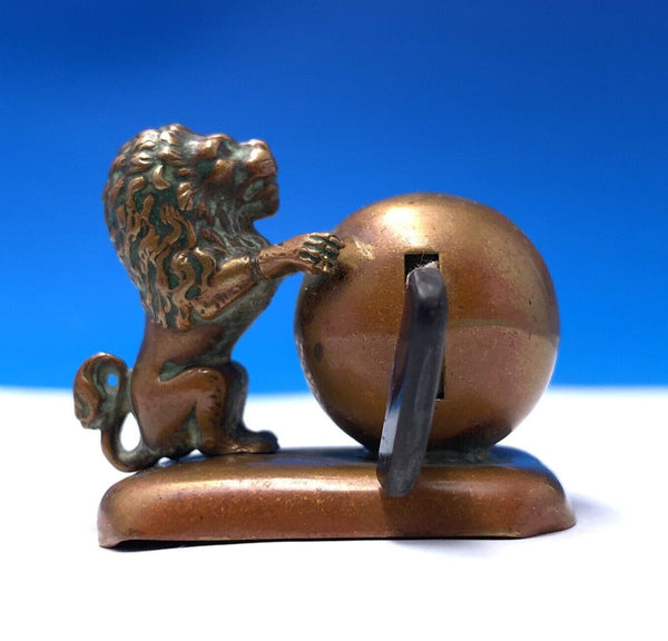 Copper Circus Lion Vintage Measuring Tape 1 1/2 #J1335
