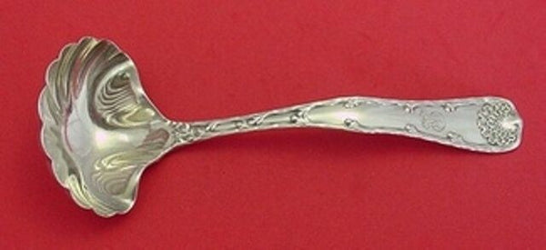 Wave Edge by Tiffany and Co Sterling Silver Gravy Ladle with Shell Bowl 7 1/2"
