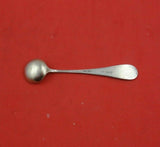 Norwegian Sterling Silver Salt Spoon 2 3/4" Heirloom Silverware