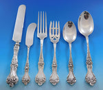 Majestic by Alvin Sterling Silver Flatware Set for 8 Service 49 Pieces