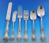 Majestic by Alvin Sterling Silver Flatware Set for 8 Service 49 Pieces